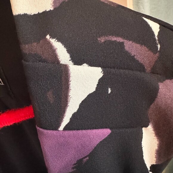 D-6 Connected Apparel Purple wine country printed sleeveless dress size14 - Picture 5 of 6